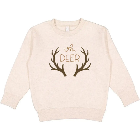 Oh, Deer Crewneck Crewneck Pullover