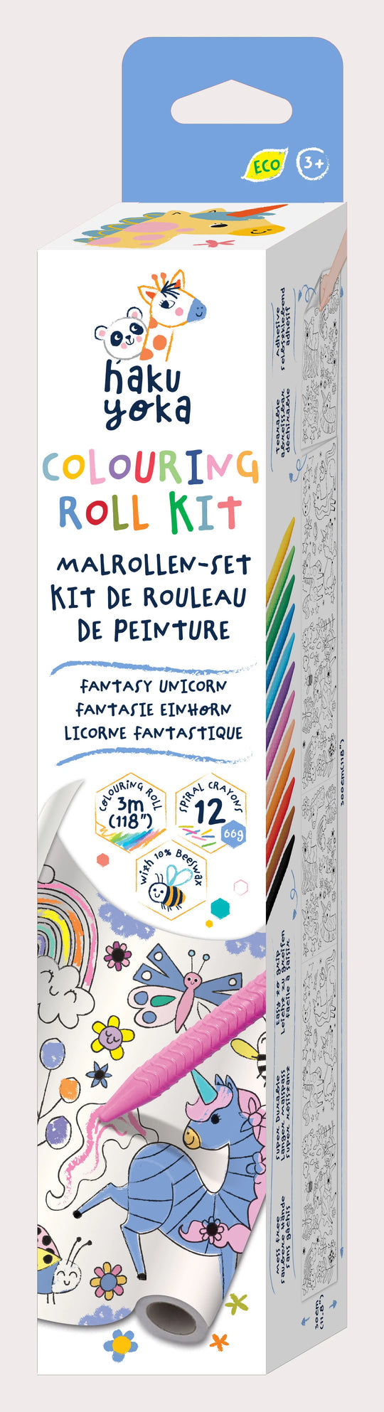 Coloring Roll Kit - Unicorn