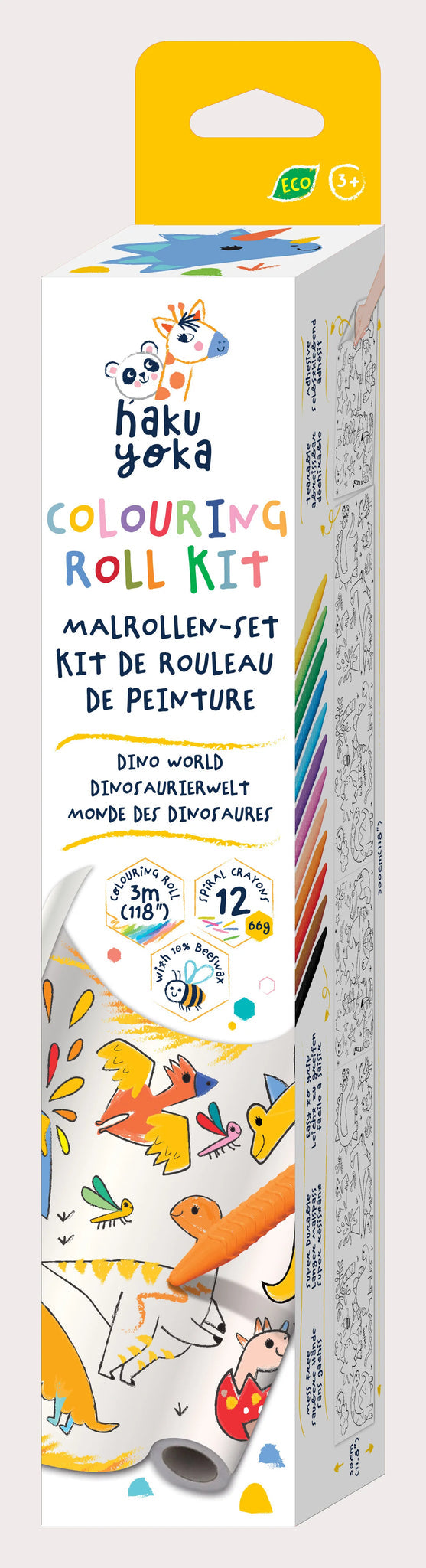 Coloring Roll Kit - Dino