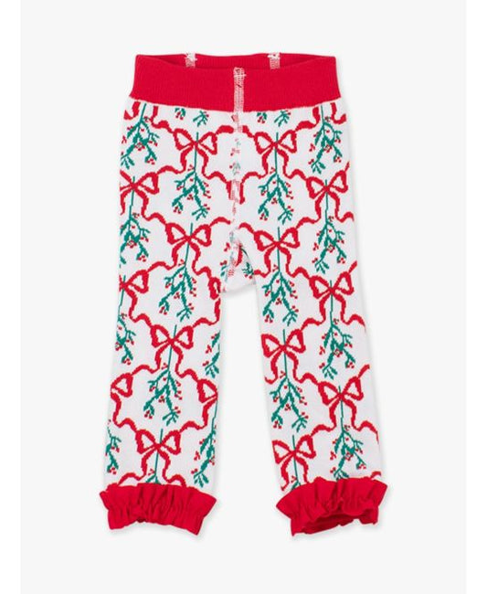 Carol of the Bows Footless Ruffle Tights