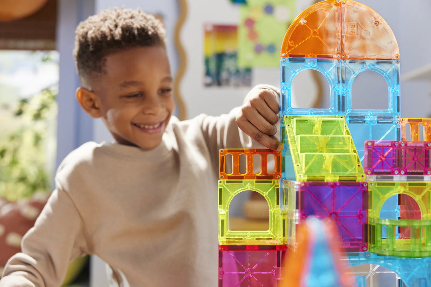 Magna-Tiles City Center 110-Piece Set