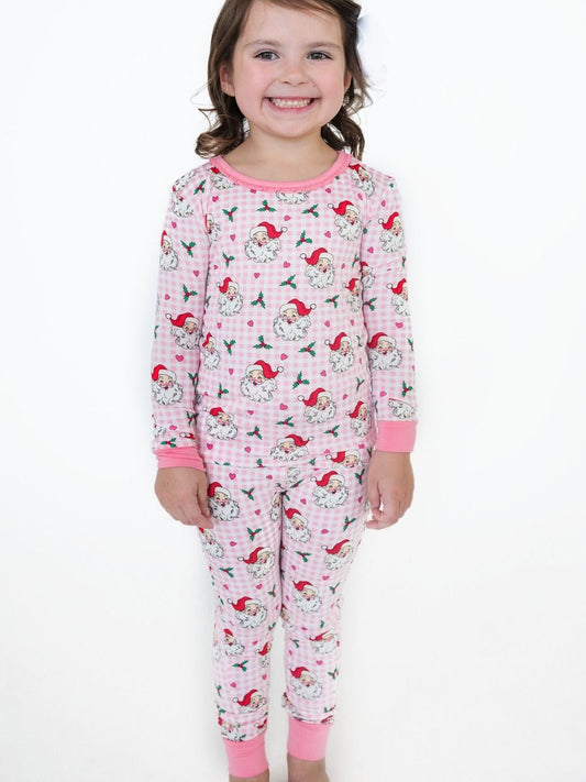 Dear Santa Ruffle Pajama Set