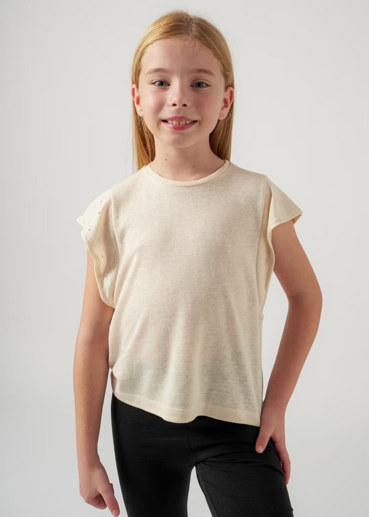 Champagne Stud Tee