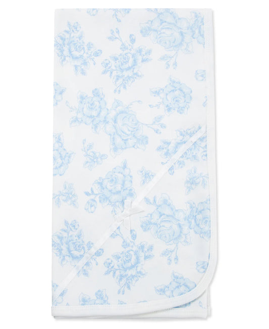 Blue Roses Blanket