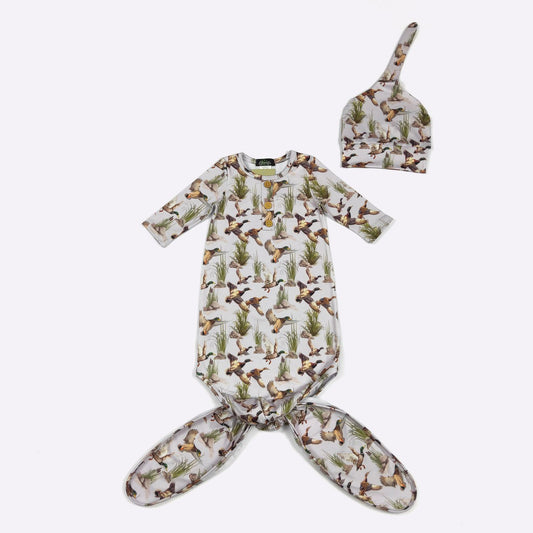 Duck Baby Knotted Gown