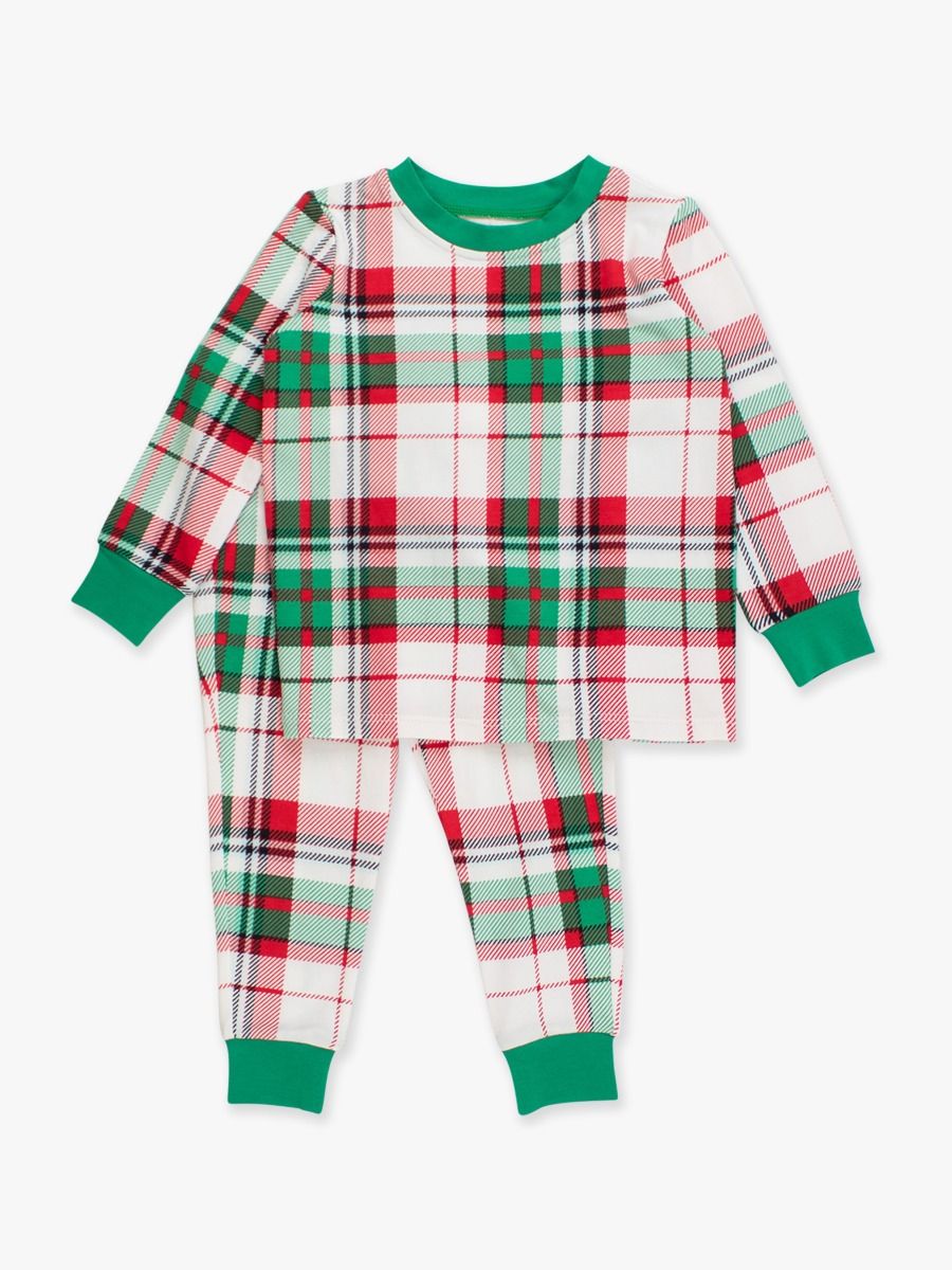 Dashing Dreams Plaid Pajama Set