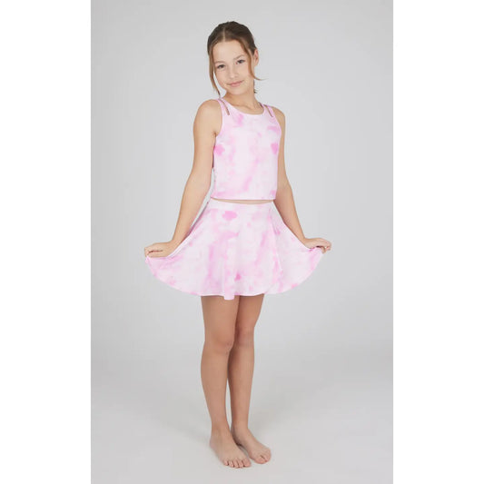 Smudge Tie Dye Pink Set