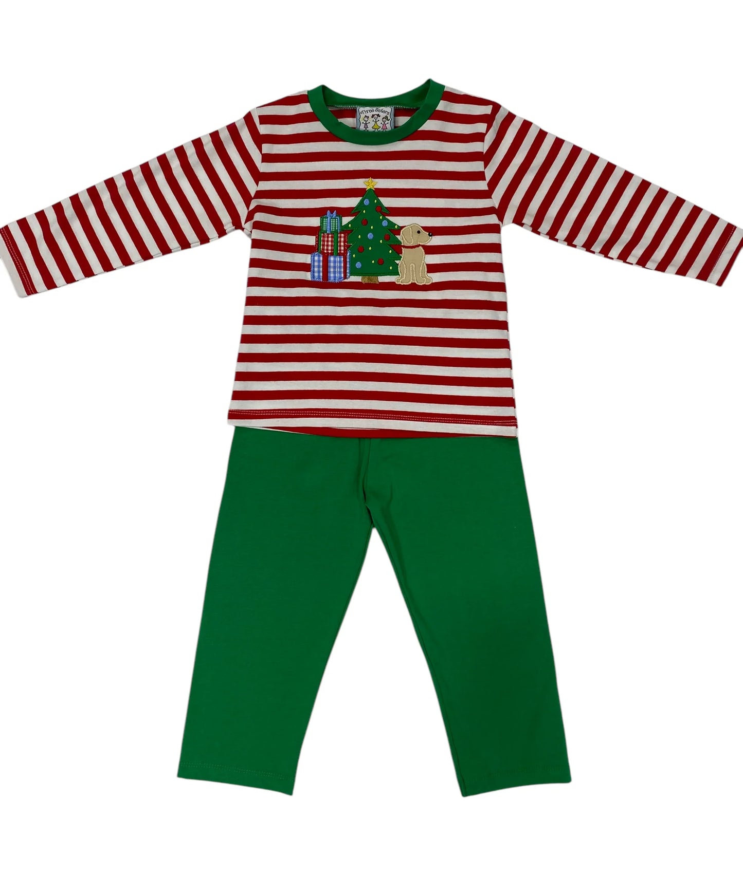 Christmas Morning Boys Pant Set