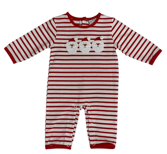 Santa Applique Boys Romper