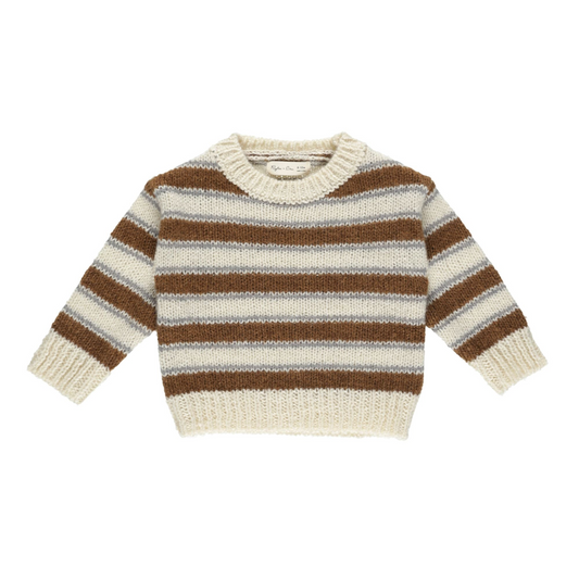 Saddle Stripe Aspen Sweater