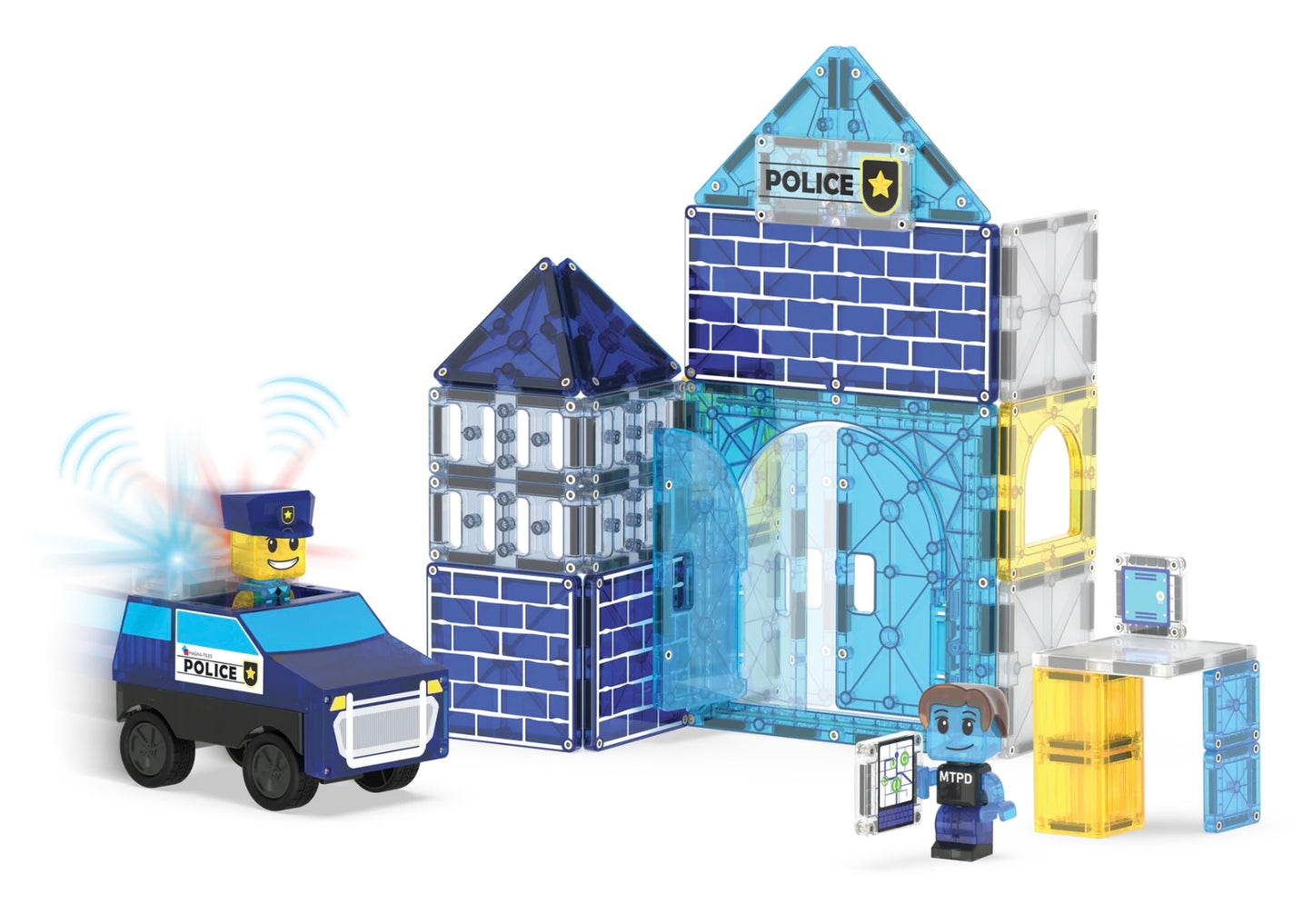 Police Station 35-Piece Set