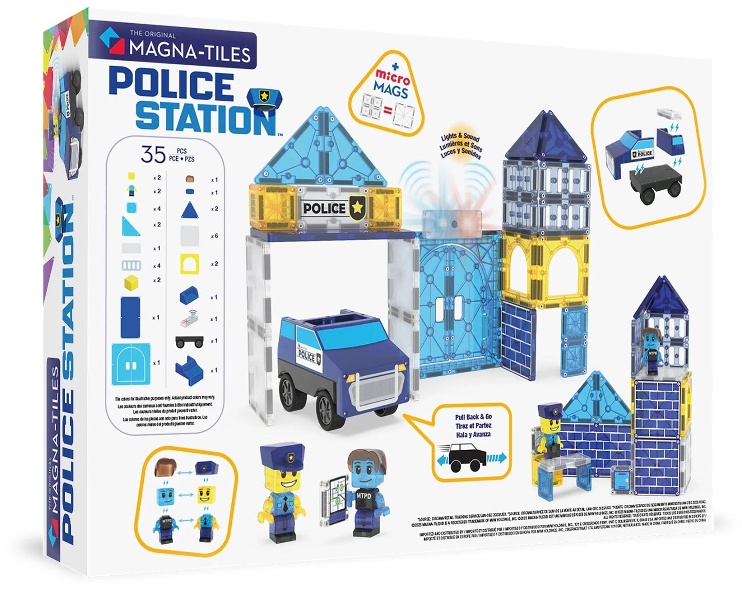 Police Station 35-Piece Set