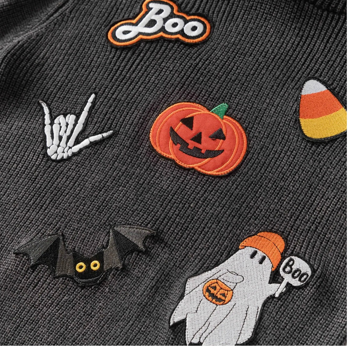 Halloween Patch Hoodie