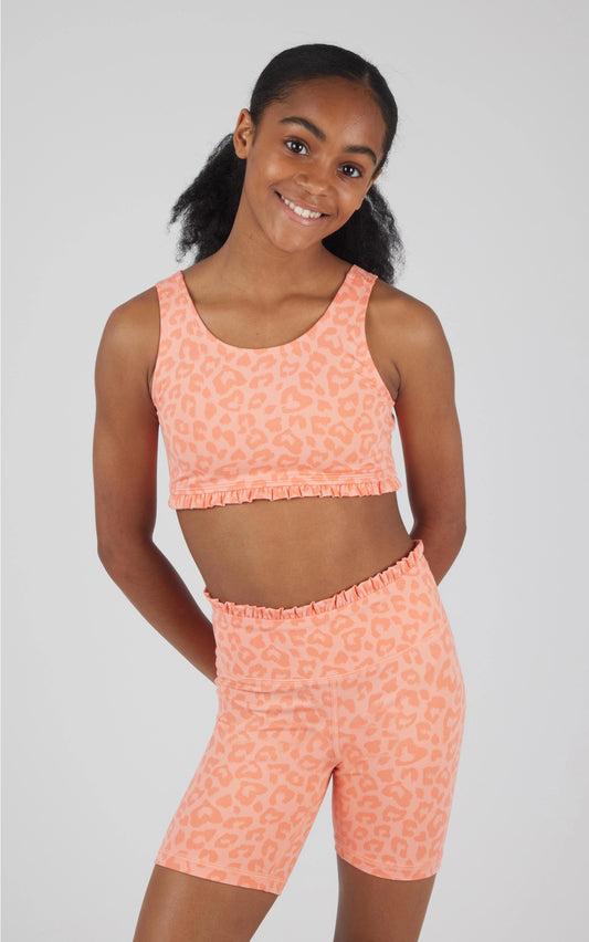 Coral Leopard 2pc Set
