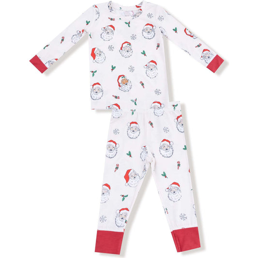 Vintage Santas Pajama Set