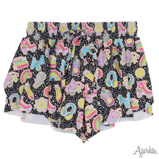 Composition Collage Butterfly Short