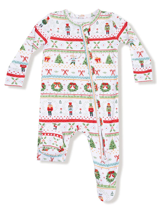 Nutcracker Fair Isle Footie