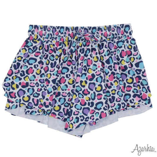 Bright Leopard Butterfly Short