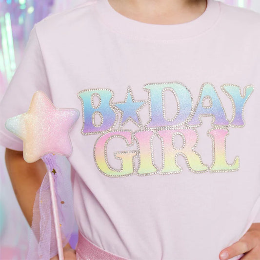 Ballet Pastel Rainbow Bday Tee