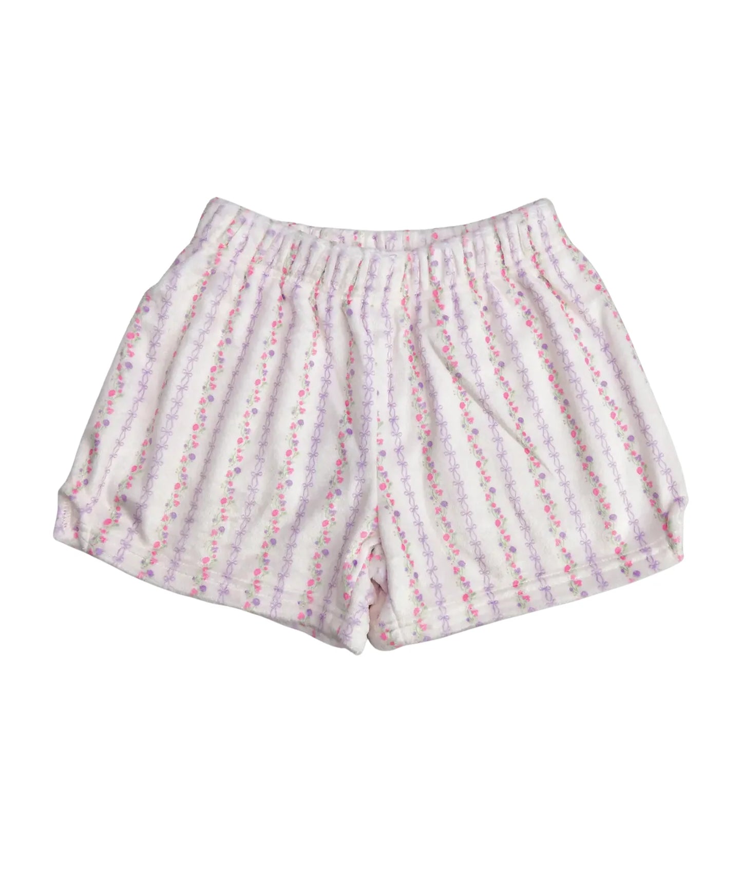 Sweetheart Vine Plush Shorts