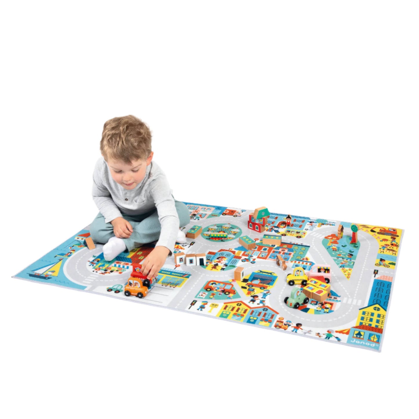 Crossroads City Playmat