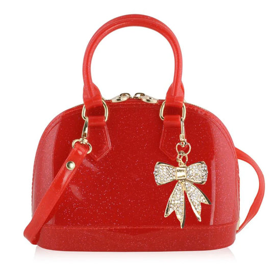 Coco Red Sparkle Purse