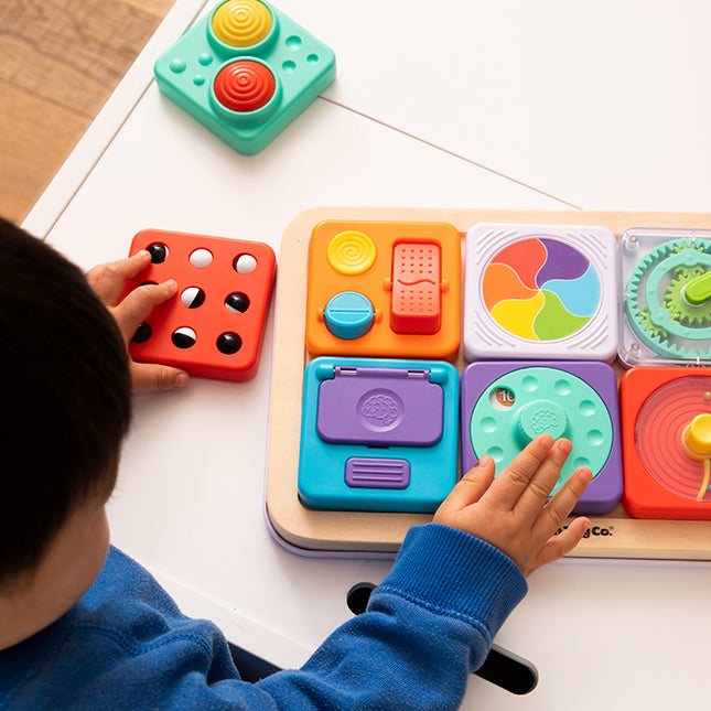 PlayTab - Modular, Sensory Activity Board for Babies and Toddlers