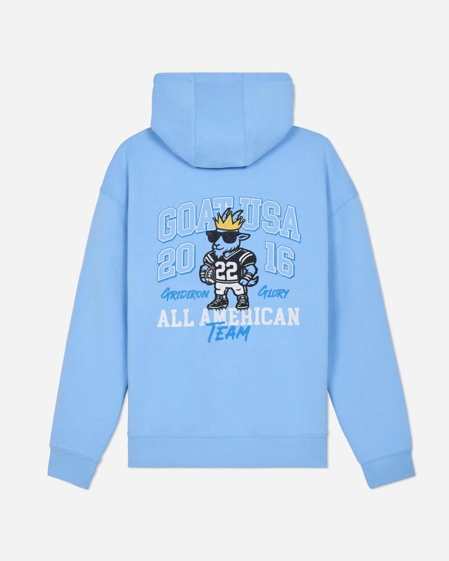 Gridiron Hooded Sweatshirt Carolina Blue