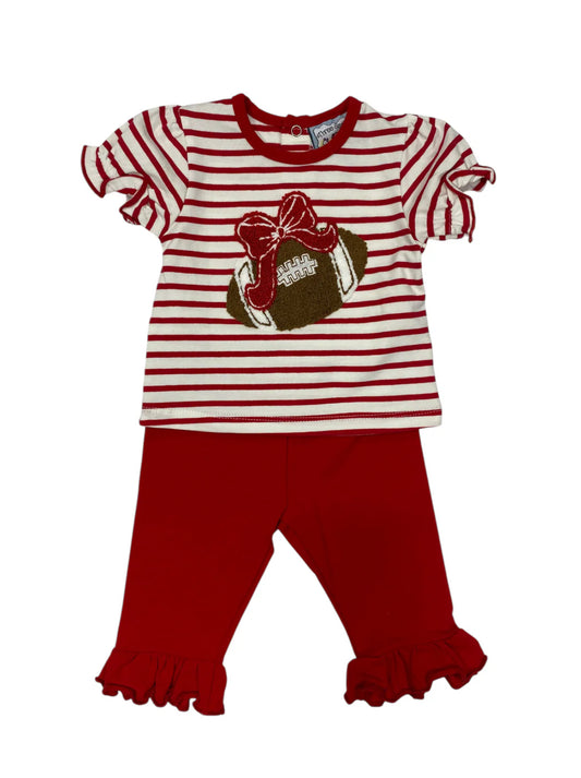 Bow Football Legging Set