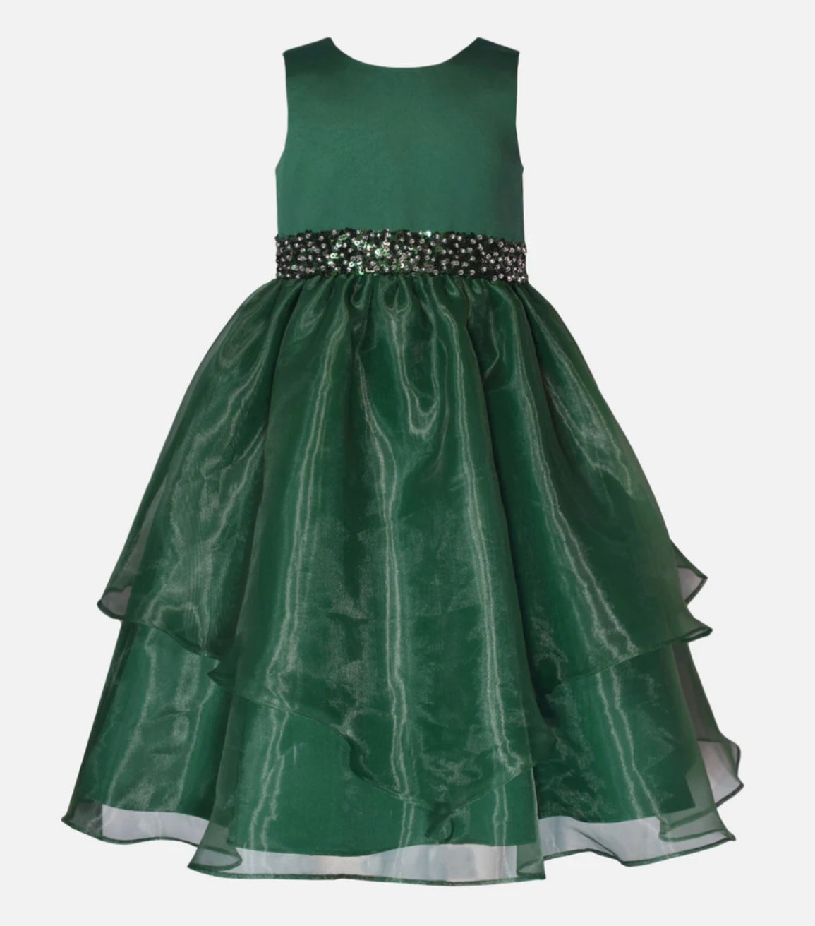 Olivia Tiered Organza Party Dress