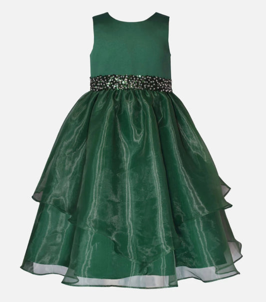 Olivia Tiered Organza Party Dress