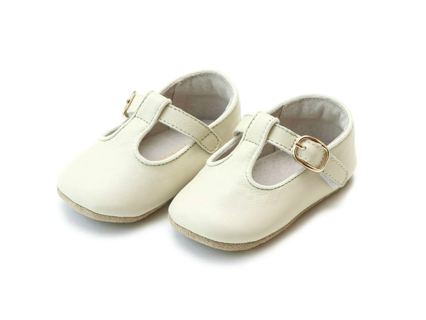 Light Beige MJ Crib Shoe