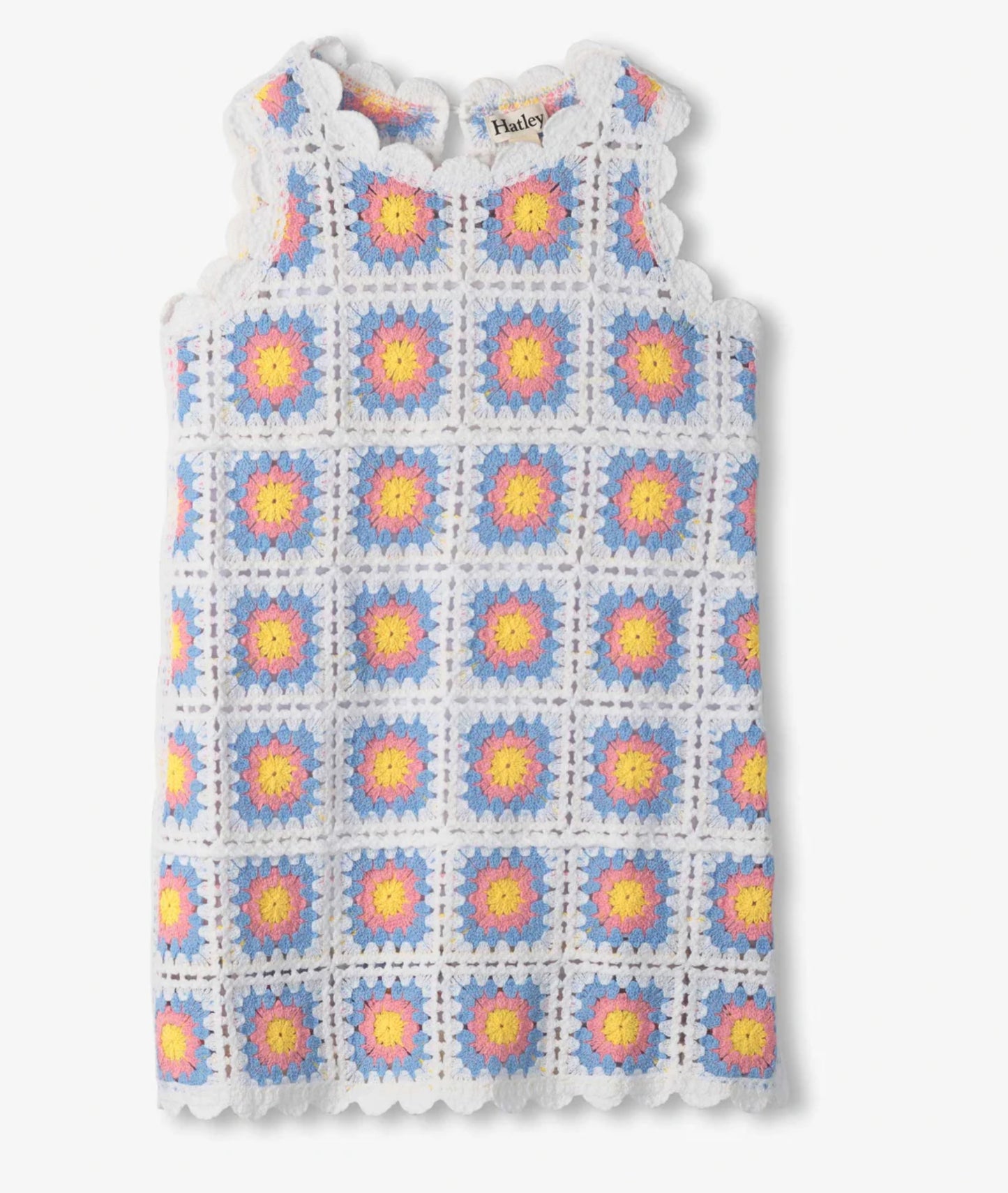 Buttercup Sleeveless Crochet Dress