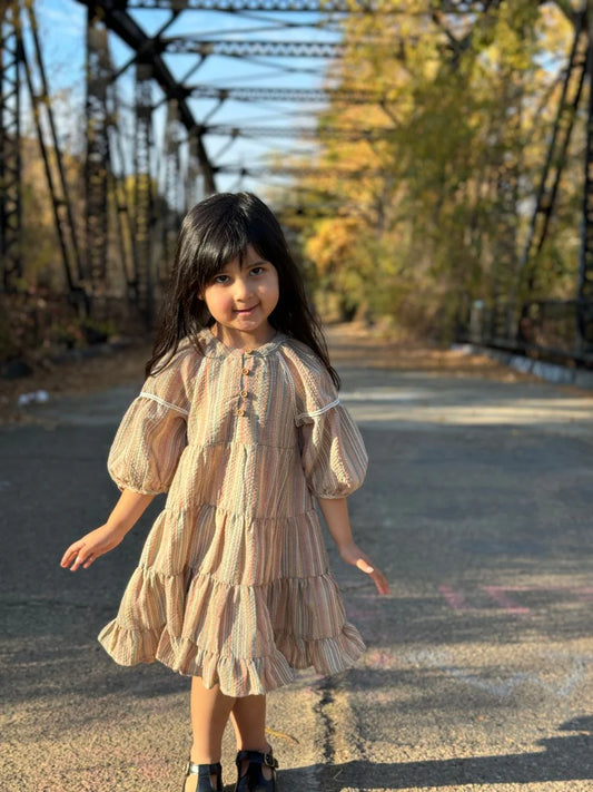 Fall Stripe Sadie Dress