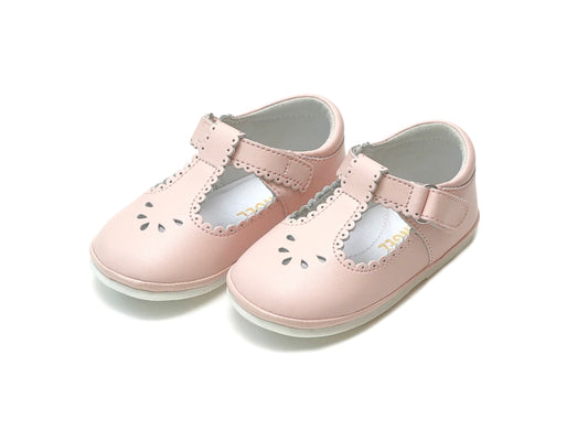 Pink Dottie Scalloped MJ