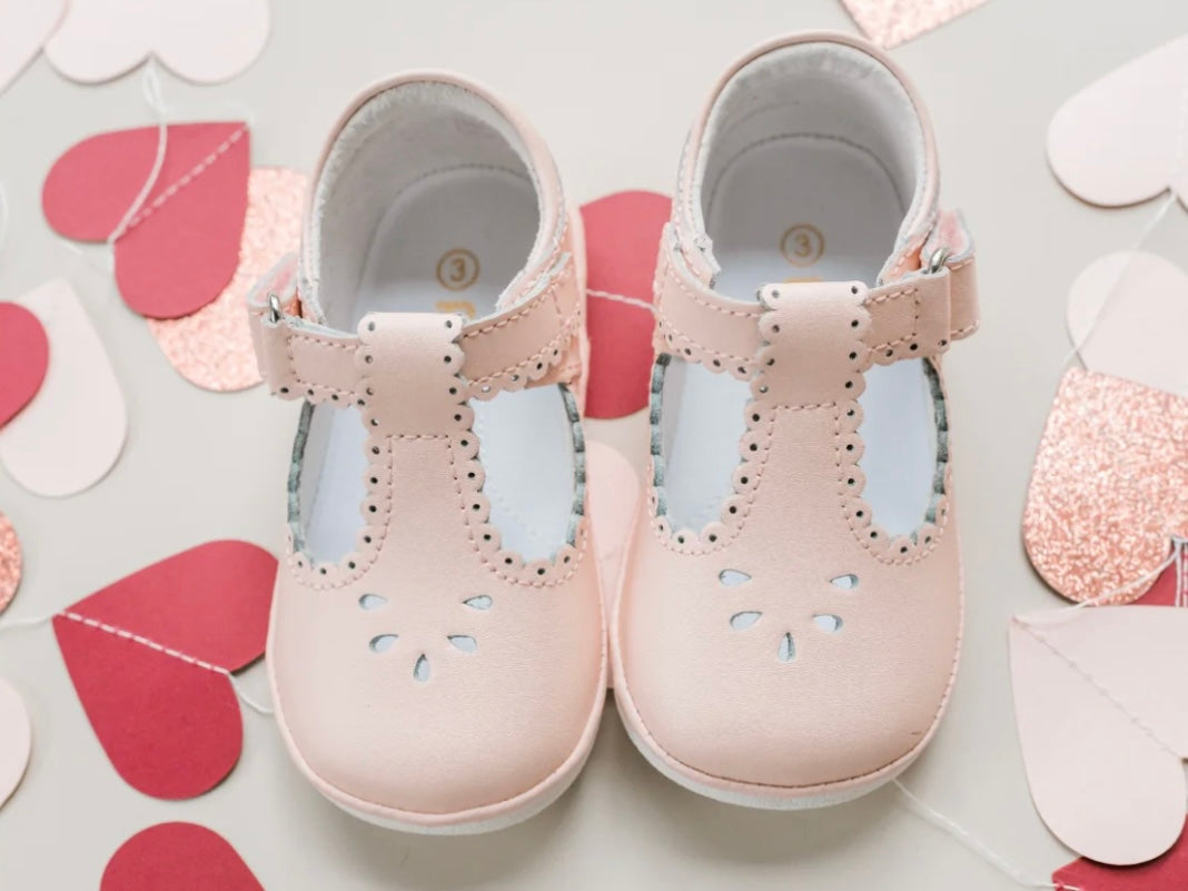 Pink Dottie Scalloped MJ