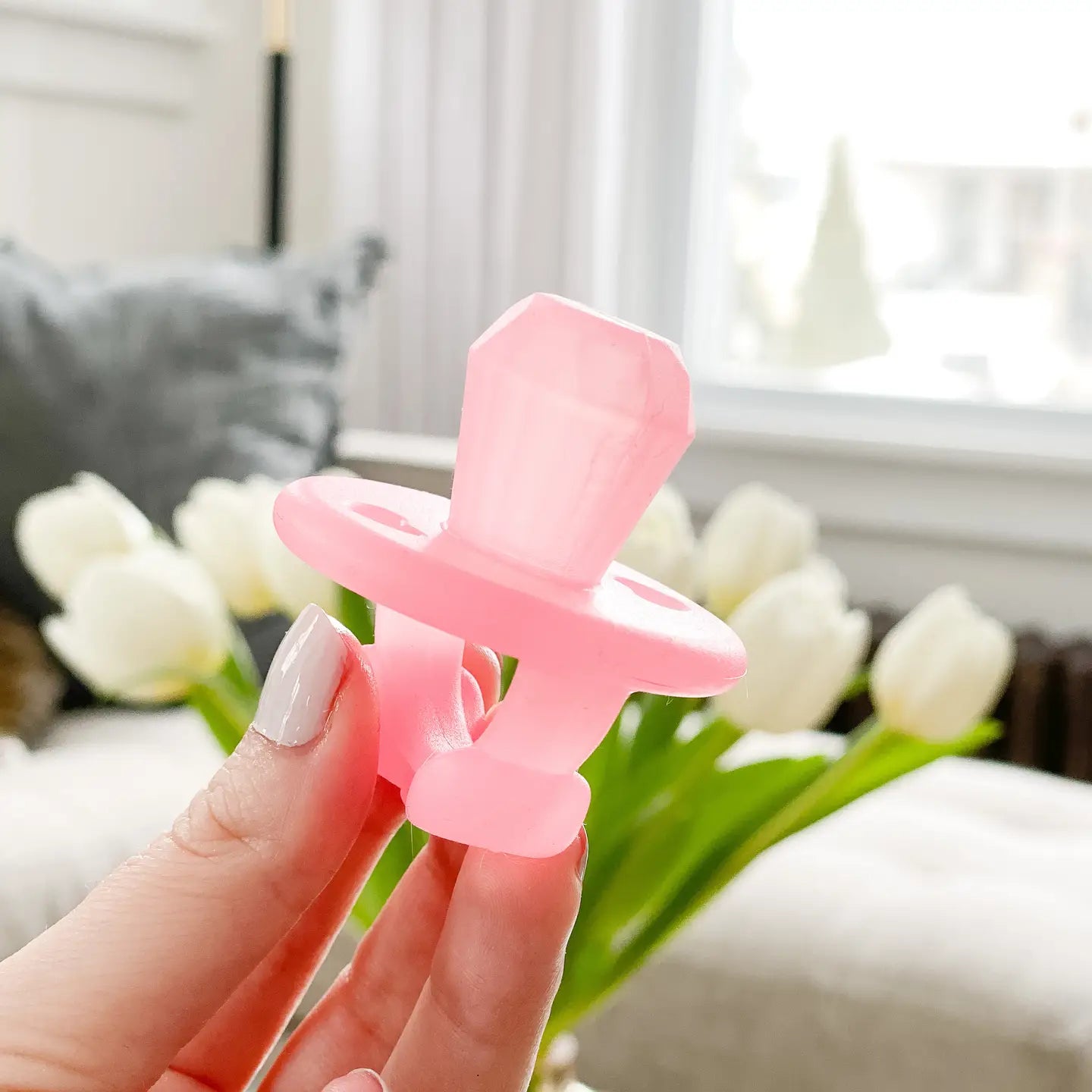 Pink Diamond Teensy Teether