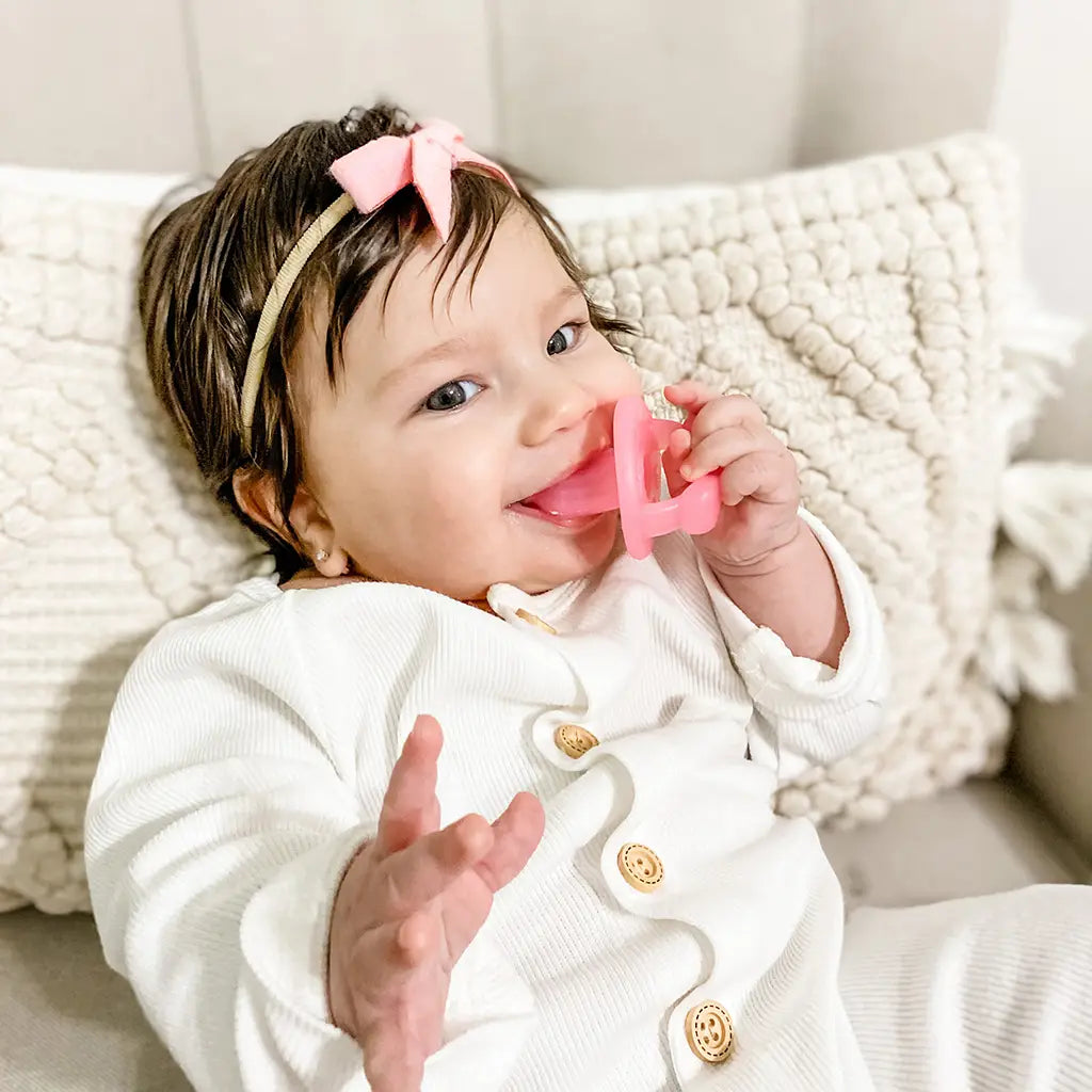 Pink Diamond Teensy Teether