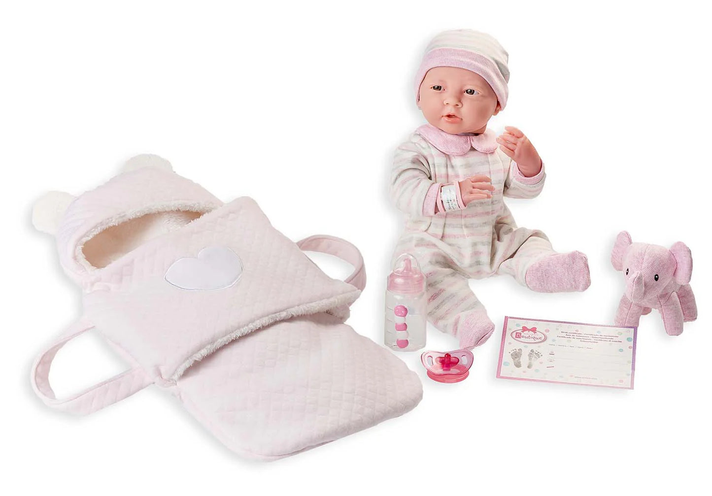 Pink Soft Basket Gift Set