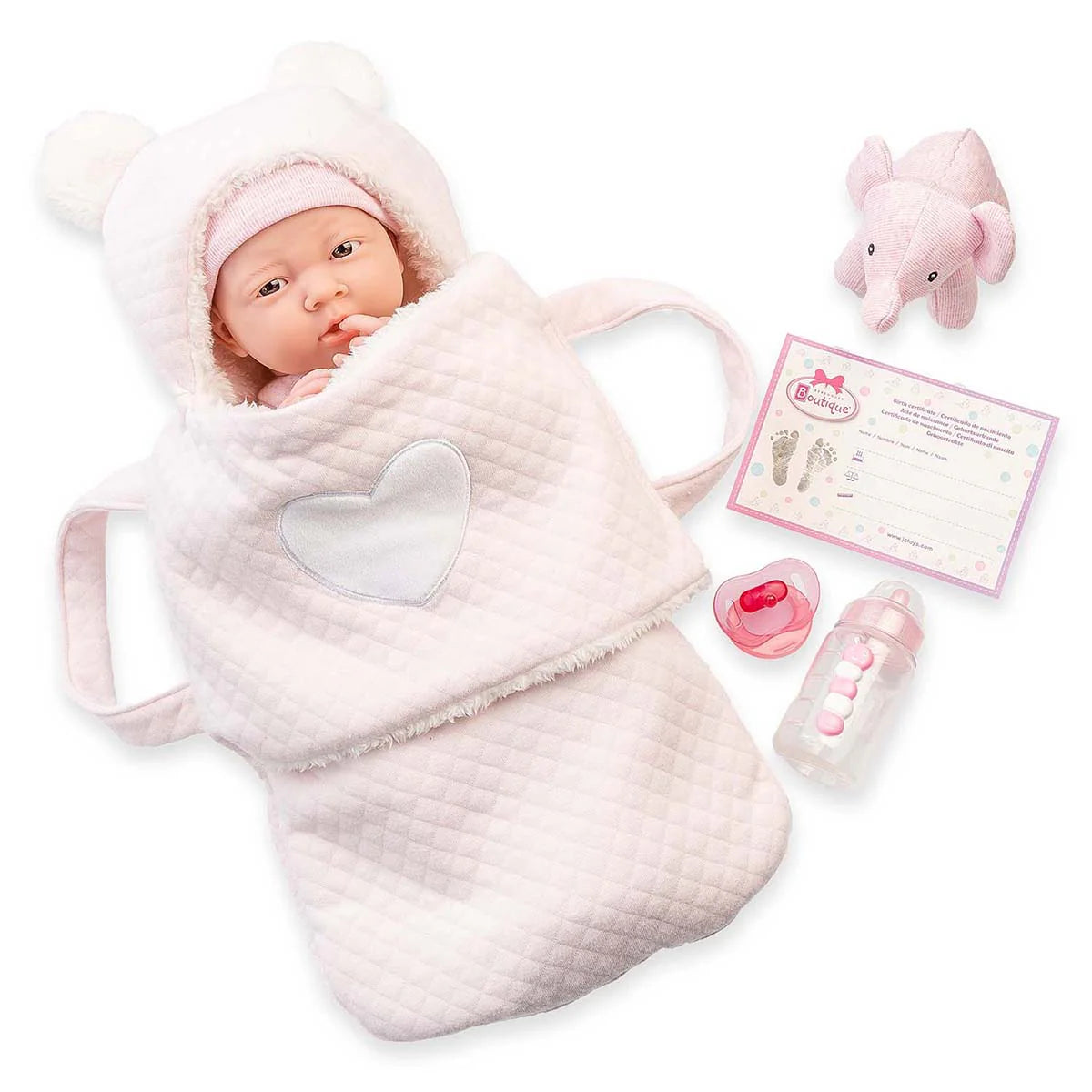 Pink Soft Basket Gift Set