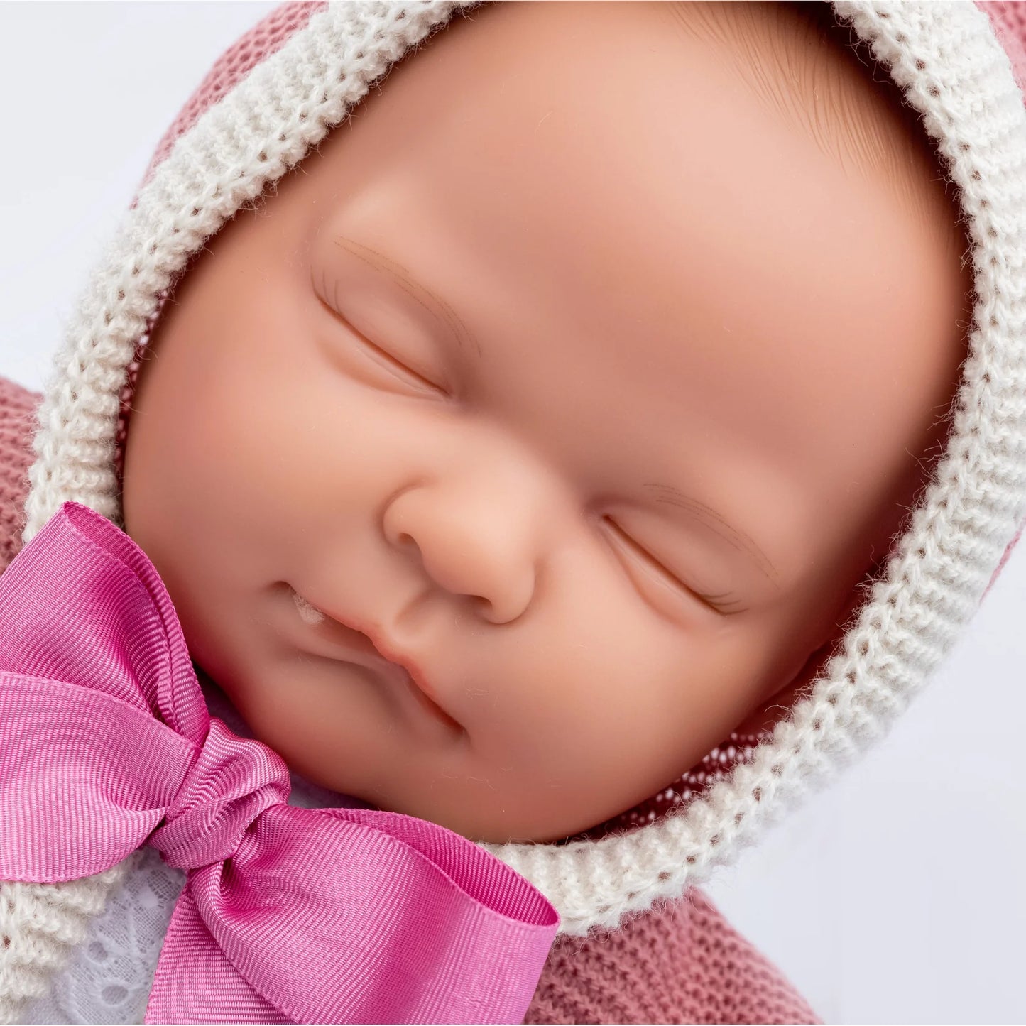 Pink Baby Closed Eyes