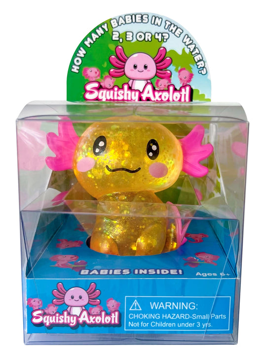 Squishy Axolotl w/babies