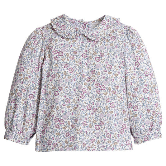 Margaux Floral Ruffled Blouse