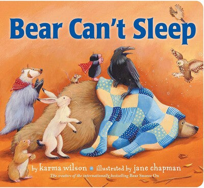 Bear Can’t Sleep Board Book