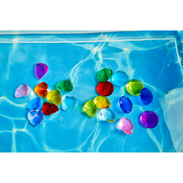 Gold Sparkly Gem Dive Toys