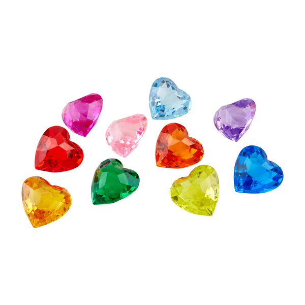 Silver Sparkly Gem Dive Toys