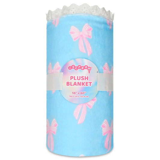 Spring Bows Plush Blanket