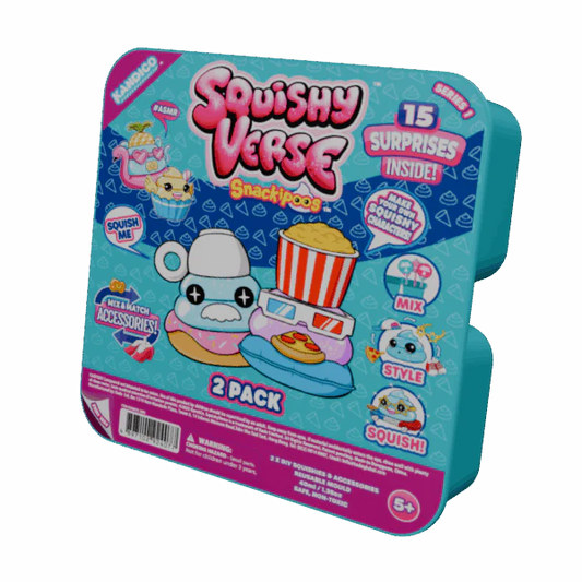 SquishyVerse Snackipoos 2-Pack