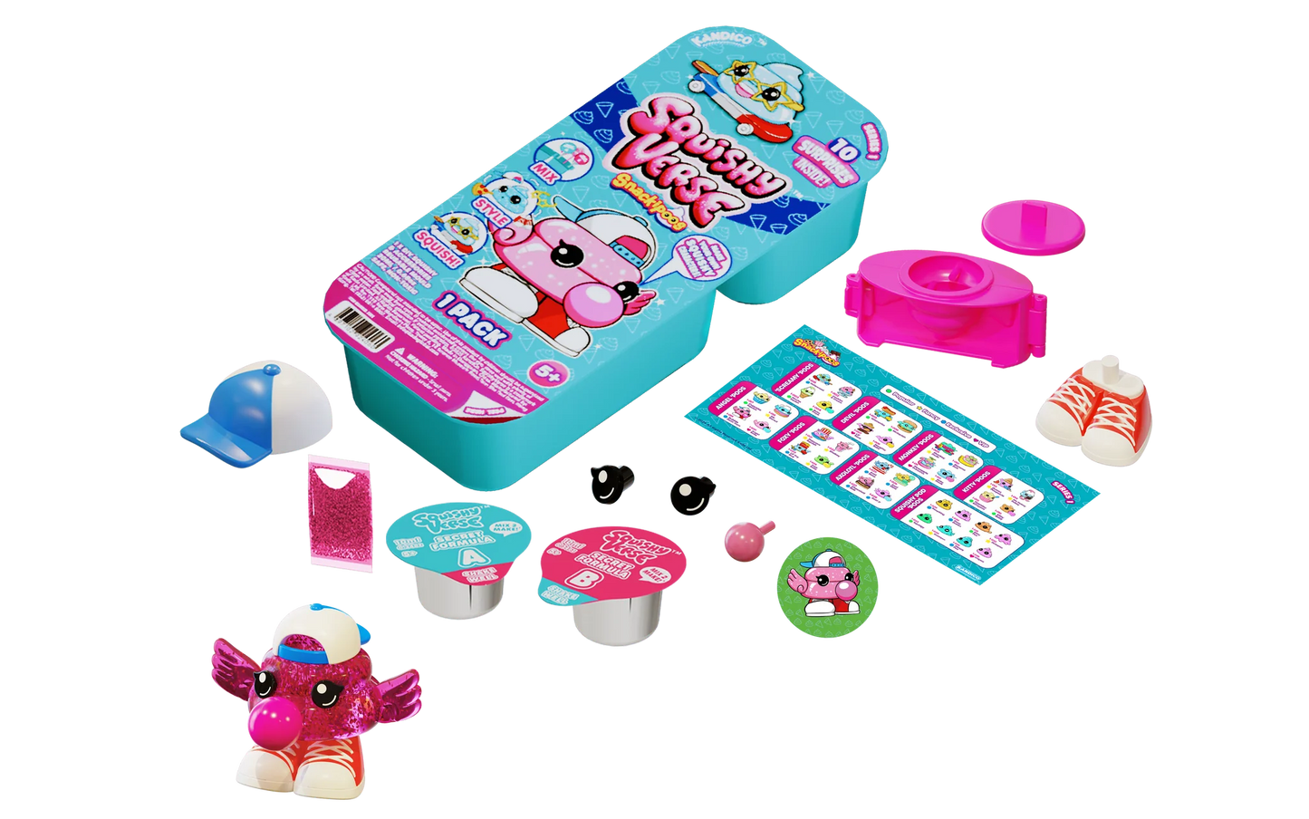 SquishyVerse Snackipoos 1-Pack