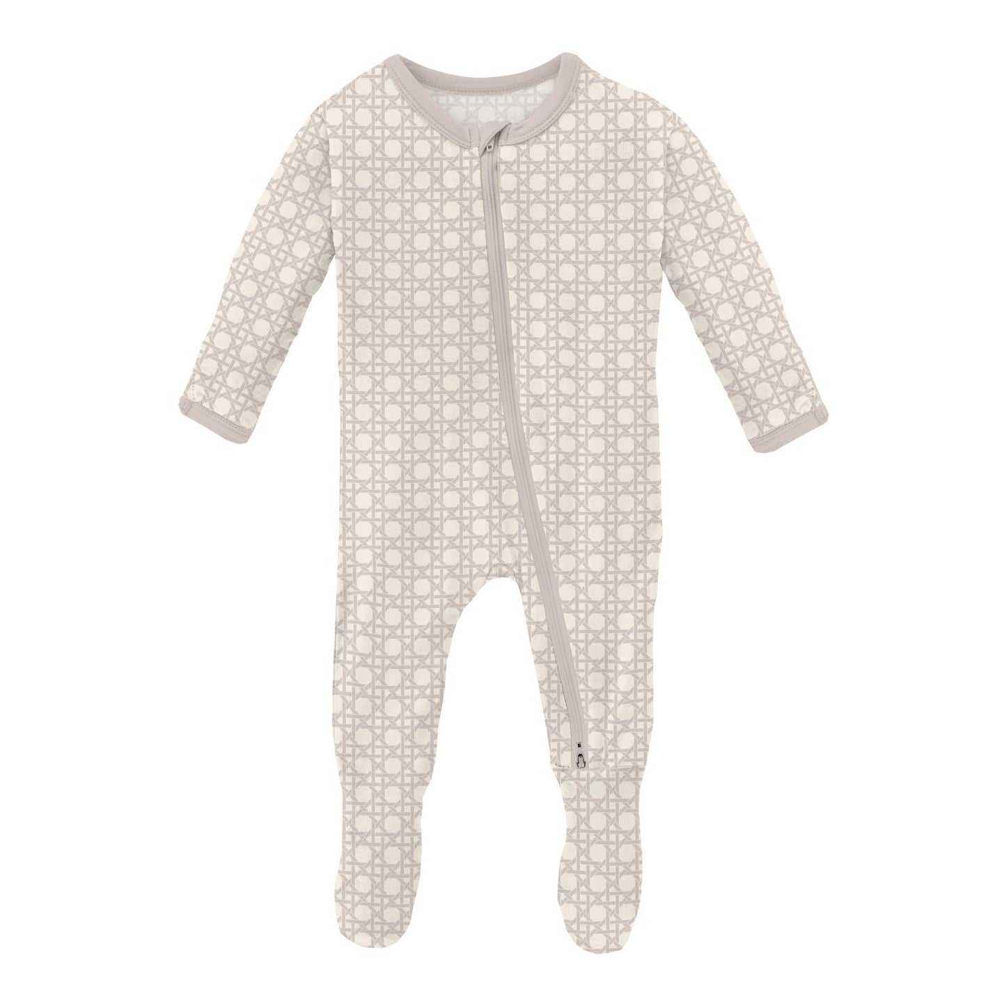 Latte Wicker Footie